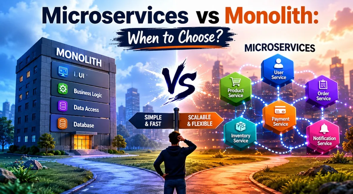 Microservices Vs Monolithic :When to Choose